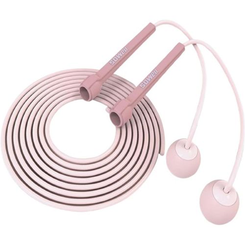 Asas-Corde A Sauter,Corde A Sauter Sans Fil,Corde À Sauter Sport Fitness Pour Adultes,Jump Rope Réglable,Corde À Sauter Légère,Sauter Pour Fitness,Sport,Boxe,Adulte,Enfant 2.8m