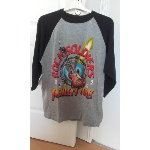 T-Shirt Jersey : Frehley's Comet - Rock Soldiers London 1988 - Taille : L