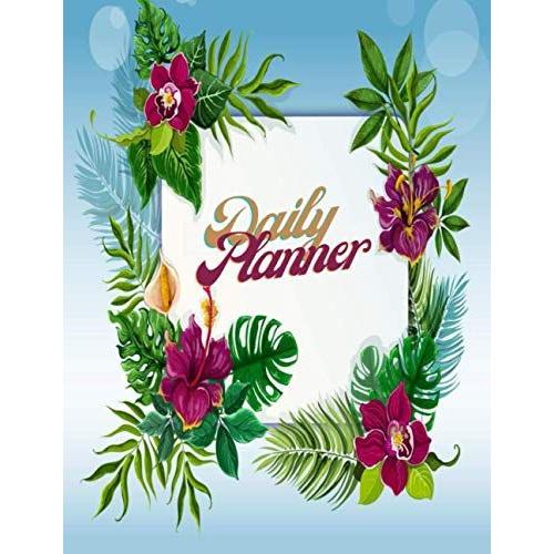 Daily Planner Undated: Planner And Journal - Weekly Planner No Date - Planners ... Dotted Pages | Day Planner With To Do Lis