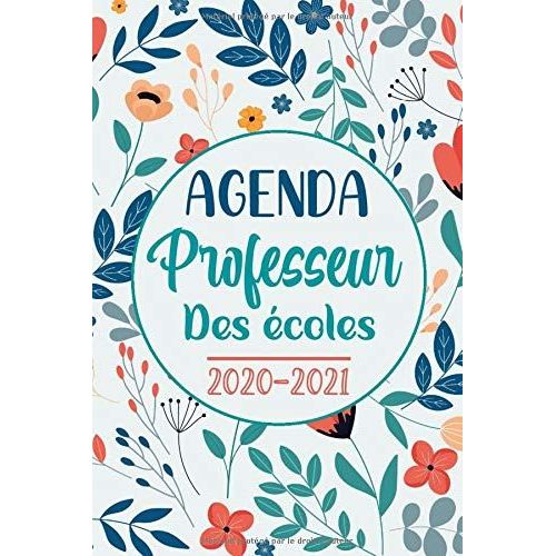 Agenda Professeur Des Ecoles 2020-2021: Carnet De Bord Enseignant 2020 2021 | Agenda Professeur 2020 2021 | Organisateur Prof Des Ecoles