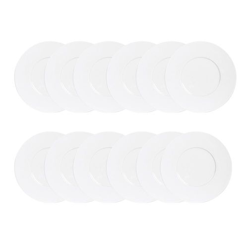 Maxi Lot De 12 Assiettes À Desserts Zen 23 Cm