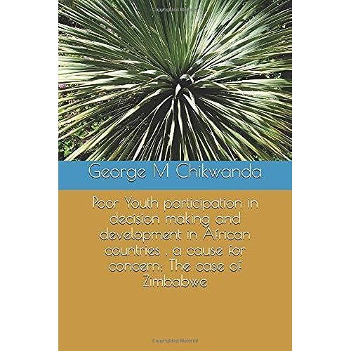Poor Youth Participation In Decision Making And Development In African Countries , A Cause For Concern: The Case Of Zimbabwe