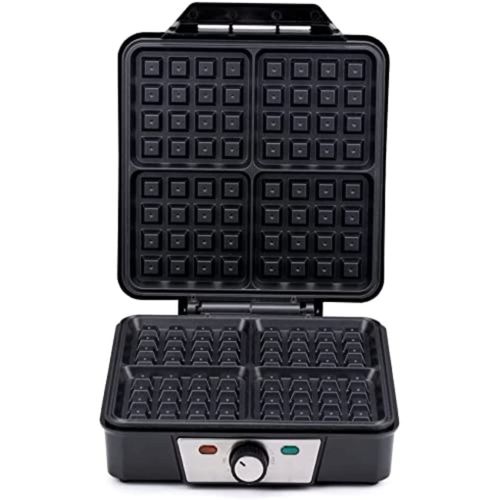 alpina Gaufrier pour Gaufres de Bruxelles Antiadhésif 4 Gaufres 1200 W