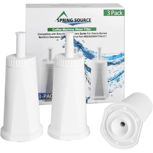 asas-Lot De 3 Filtres À Eau PourMachines À Café Sage Ses 990/980/500/878/875/880/920/810,Adoucisseur Bes008 Pour Filtre À Eau Sage Barista Express Pour Sauge Barista Pro