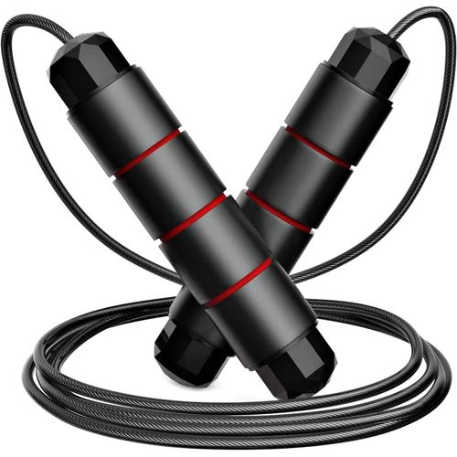 Asas-Corde À Sauter,Corde À Sauter,Corde À Sauter Pour Adulte,Corde À Sauter Réglable Avec Poignées Enmousse Douce Pour La Peau,Longueur Réglable,Antidérapante Et Idéale Pour Les Enfants Et Les