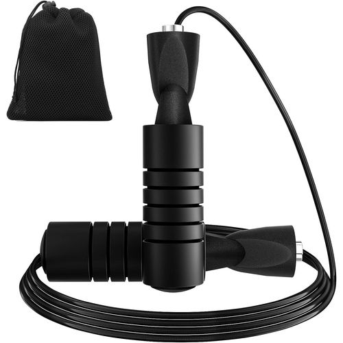 Asas-Corde A Sauter Sport,Réglable Corde A Sauter Enfant Adulte Avec Poignée Enmousse Antidérapante,Corde À Sauter Pour Enfants En Acier Sans Enchevêtrement Pour L'entraînement Physique