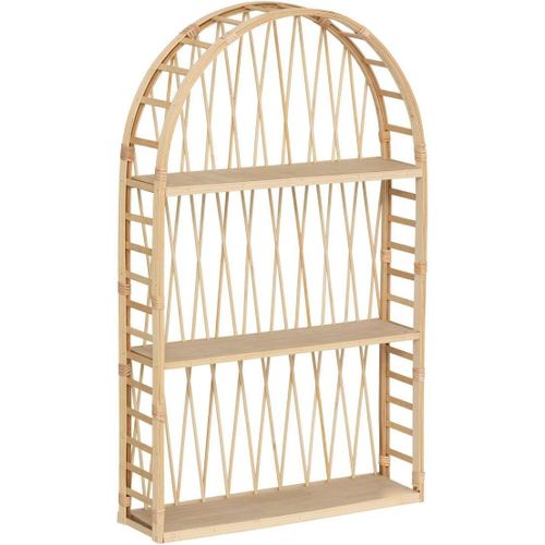 Asas-Atmosphera-Etagèremurale Anahi Bambou Beige 74x45cm