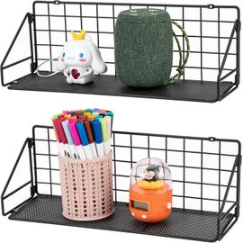 Asas-Lot De 2 Étagères Flottantesmurales À Suspendre Pour Salle De Bain,Salon,Chambre À Coucher,Cuisine,Décoration D'intérieur