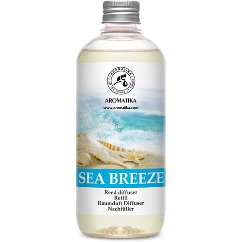 Sea Breeze Reed Diffuser Refill 500 Ml-Reed Diffuser Refill Sea Breeze-Refill For Aroma Diffuser-- Home Deodorant-Fresh And Long-Lasting Fragrance 