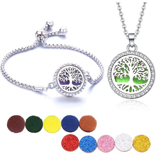10pcs Essential Oil Diffuser Pendant For Bracelet Adjustable Diffuser For Women Girls Abs.