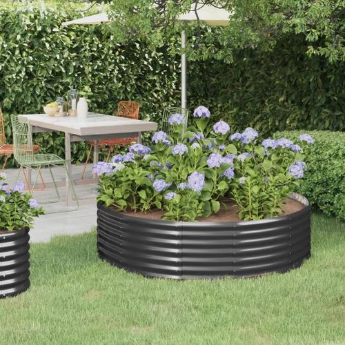 Prolenta Premium - Lit Surélevé De Jardin Acier Enduit De Poudre Anthracite