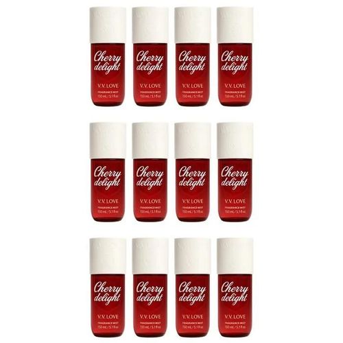 Vv Love Cherry Delight Brume Parfumée Pour Femme 12*150ml 