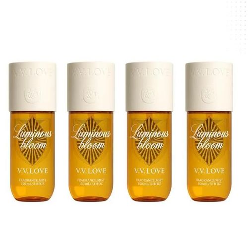 Vv Love Luminous Bloom Brume Parfumée Pour Femme 4*150ml 