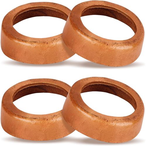 Lot de 4 manchons de piston pour pompe à bras-Pompe de jardin-Type 75-Manchon en cuir-Pompe manuelle-Pièces de rechange-Joint en cuir de type 75