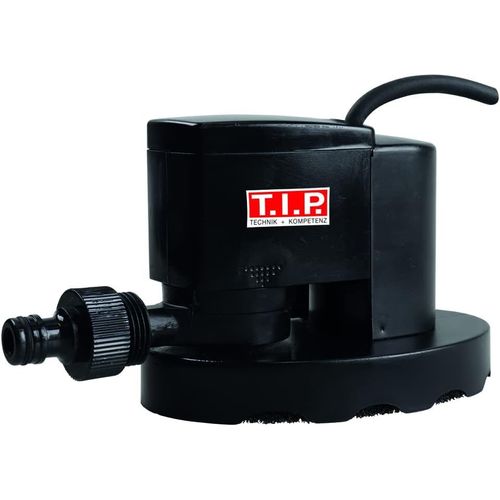 CoverOne 1500 AUT Pompe à Bâche de Piscine Débit 1300 l/h Hauteur de Refoulement 1,6 m Puissance nominale 20 W fonctionnement Automatique Protection contre la Marche à Sec Couleur Noir