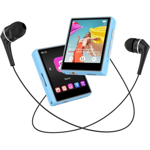 pengwushop-64Go Lecteur Mp3 Avec Bluetooth5.3 Et Wifi,Lecteur Mp4 En Streaming Android Avec Ecran Tactile Complet,Lecteur Mp3 Hi-Fi Sans Perte Avec Radio Fm,Audible,Deezer,Prise En Charge Jusqu'À 512