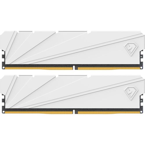 meimieshop-Kit Station De Travail Pour Ordinateur De Bureau 32 Go(2 X 16 Go)Ddr4 3200 Mhz C16 Xmp 2.0 High Performance Blanc