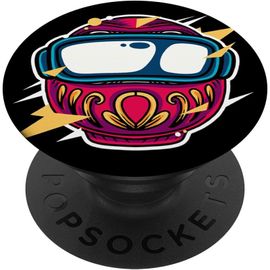 Meimieshop-Daruma Doll Bodhidharma Lucky Virtual Reality Vr Gamer Popsockets Popgrip Interchangeable