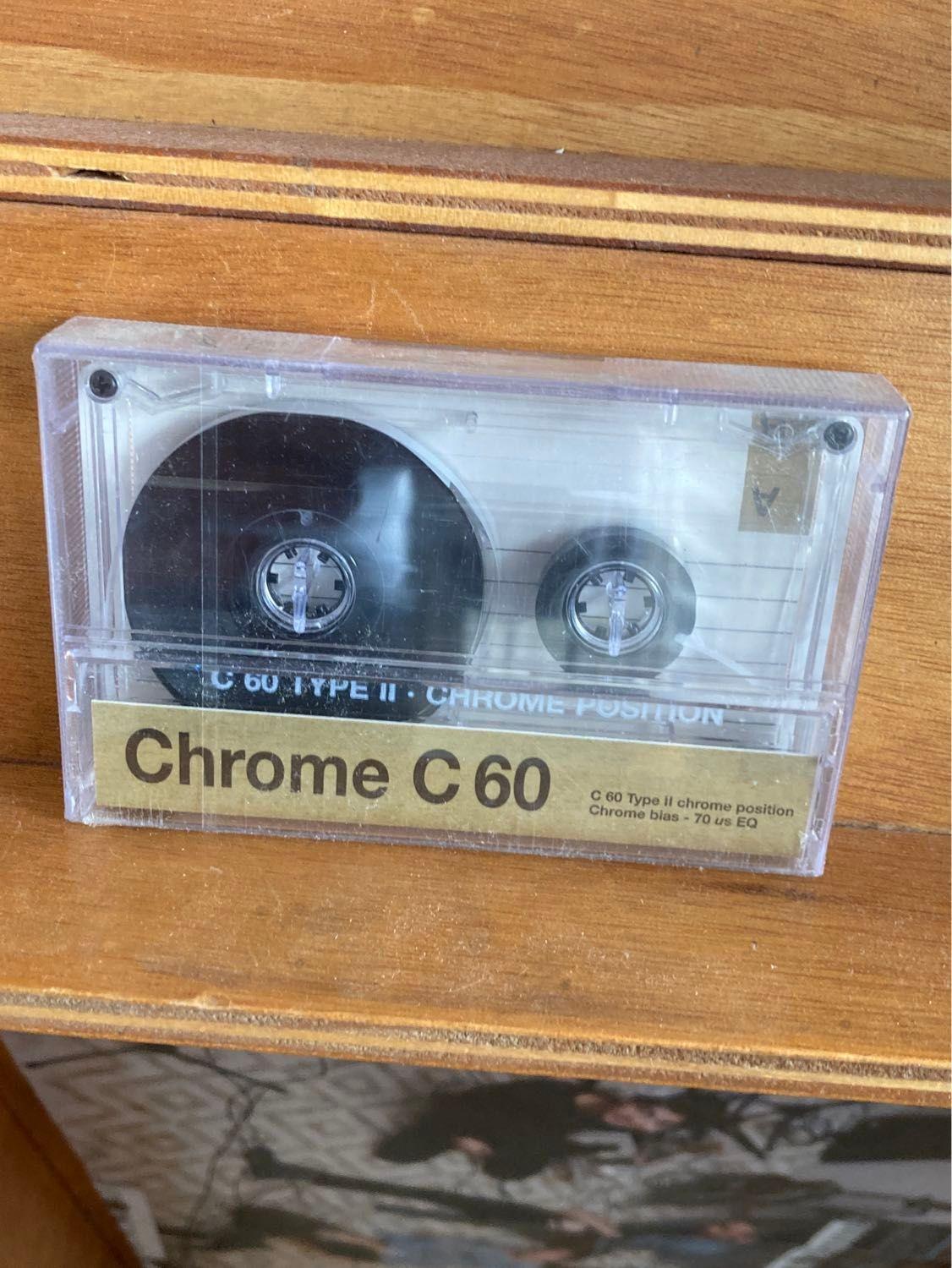 Cassette Audio Vierge Chrome C 60 - accessoire audio video