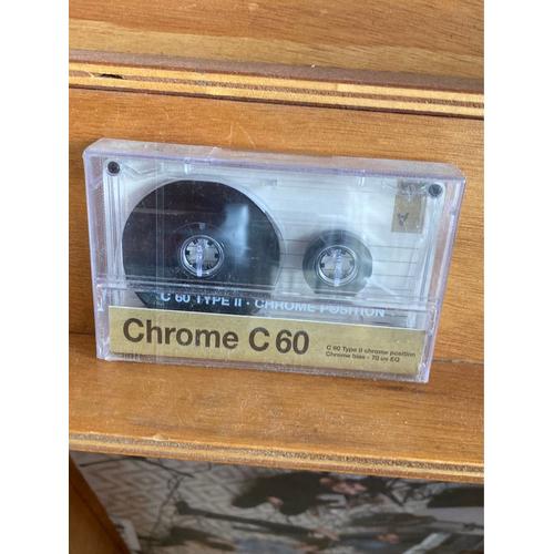 Cassette Audio Vierge Chrome C 60