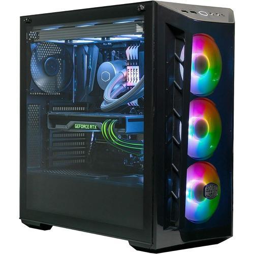 Ordinateur Gamer Coolermaster MasterBox MB520 Intel i7 - 3,8 Ghz, Nvidia RTX ASUS ROG STRIX 3070 8Go, RAM 32 Go 3200 Mhz DDR4, NVME/SSD 2000 Go, Win 10 Pro 64 Bits, WIFI 6