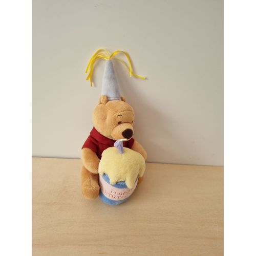 Doudou Ours Winnie L'ourson Anniversaire Disney