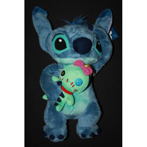 Peluche - Lilo Et Stitch - Stitch Et Son Doudou - Disney