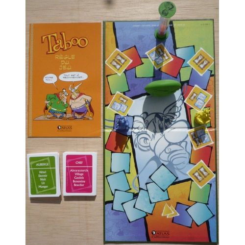10 - Jeu De Société - Taboo - Atlas Asterix