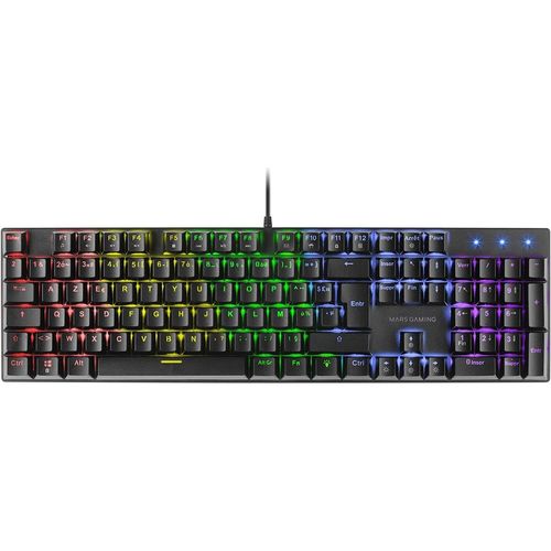 Mars Gaming Mk422 Clavier Usb Azerty Français Noir