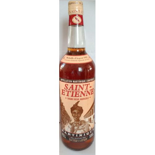Rhum Vieux Agricole Saint-Etienne / Médaille D'argent 1996 Concours Agricole De Paris