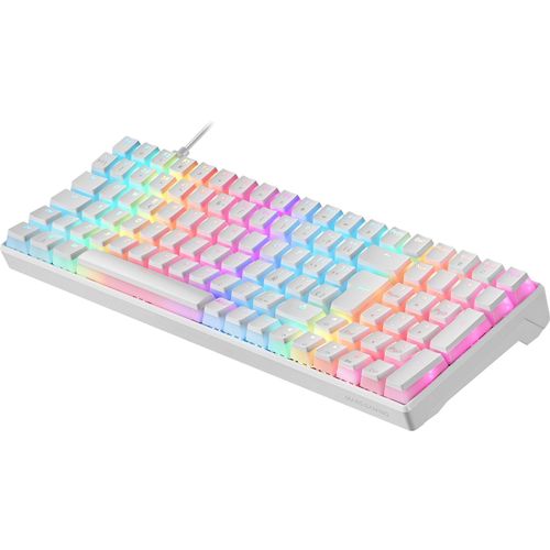 Mars Gaming Mkultra Clavier Usb Azerty Français Blanc