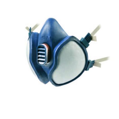 Demi-masque de protection respiratoire 3M série 4000 - Produit à l'unité