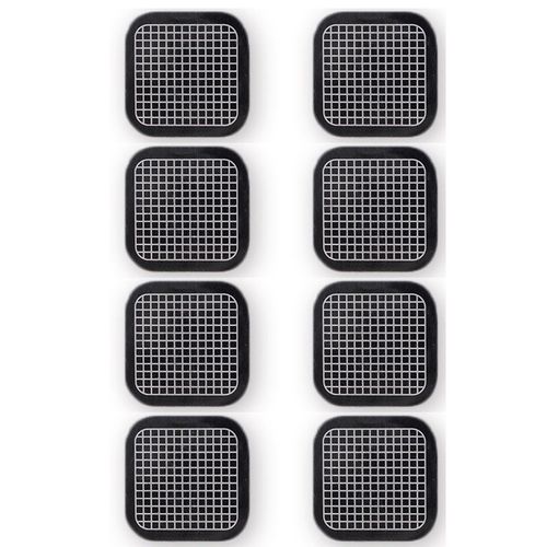 Set 4 Électrodes De Rechange 5*5cm Pour Les Bras Unisexe (Slendertone,Ou D'autres Marques¿