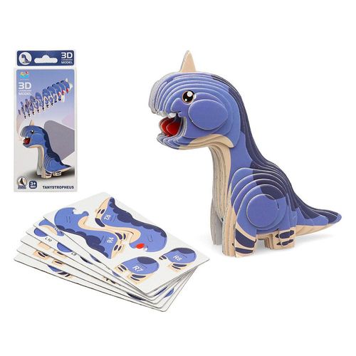 Puzzle 3d Dinosaure Tanystropheus Diy À Assembler - Jeu Éducatif Et Amusant Pour Enfants De 5 Ans Et Plus