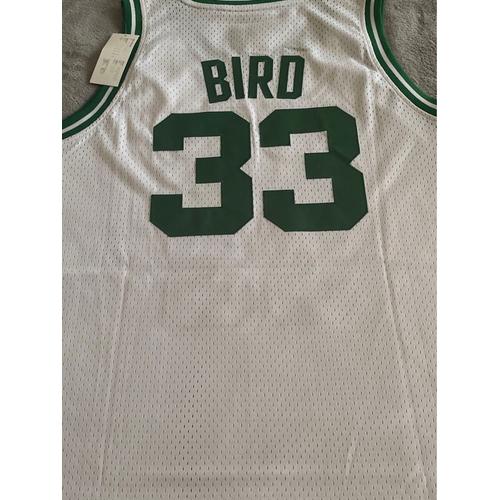 Maillot Des Celtics Boston #33 Bird L Blanc Adidas 