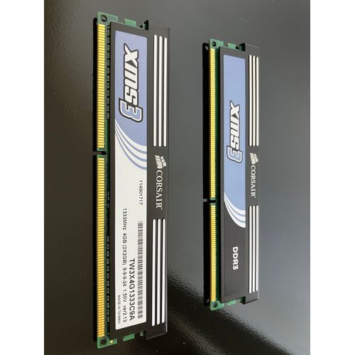 Memoire DDR3 Corsair 4GB 1333MHz