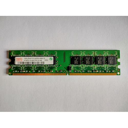 Mémoire RAM Hynix 1 Go PC2-4200U HYMP512U64CP8-C4