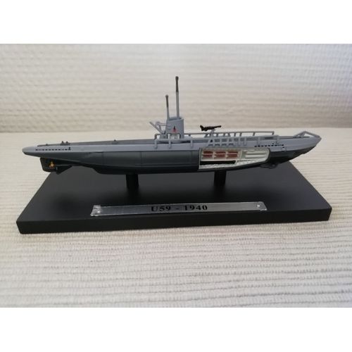 Sous-Marin U59 ( 1940 ) 1/350-Editions Atlas