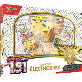 Pokémon Jcc - Coffret Collection Électhor-Ex : Écarlate Et Violet 151 - Ev3.5 - Fr