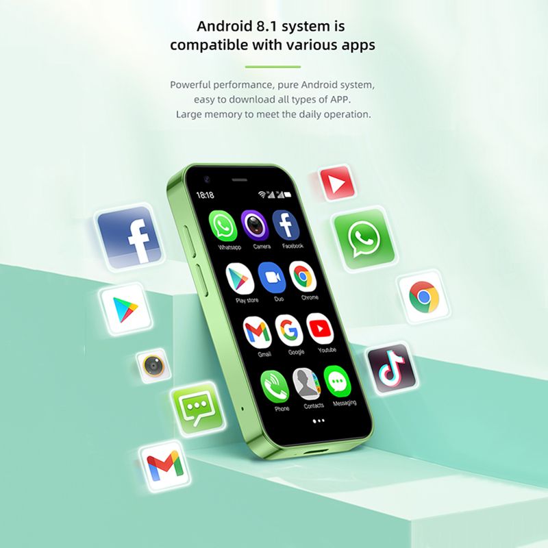 S26 Petit Smartphone 3,0 pouces Android 8.1 2Go RAM 16Go ROM... - 5