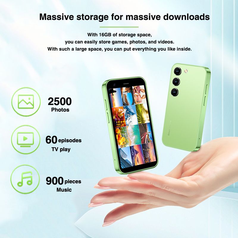 S26 Petit Smartphone 3,0 pouces Android 8.1 2Go RAM 16Go ROM... - 6