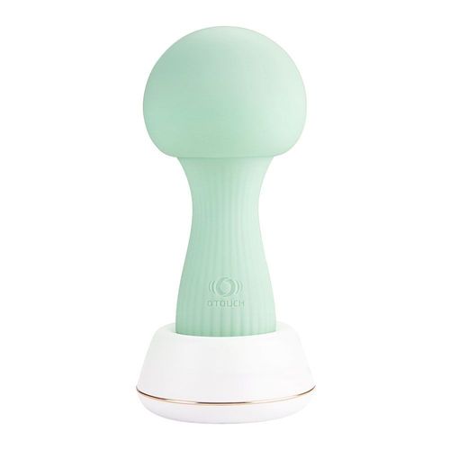 Otouch - Vibromasseur Wand Silicone Mushroom - Bleu-Vert