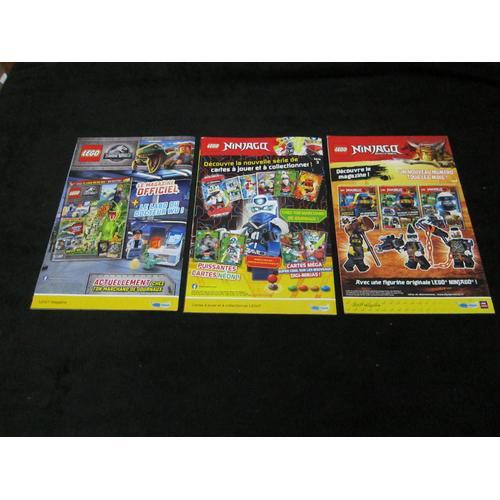 Lot De 3 Revue Lego Ninjago Comics N° Hors Série 1 Et 4 Et 1h