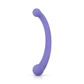 Good Vibes Only - Vibromasseur Double Extrémité Jane - Violet