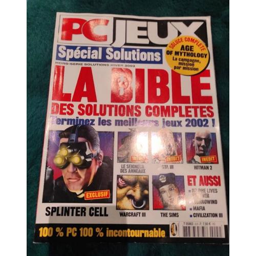 Pc Jeux Magazine Hors Série Solution Hiver 2002