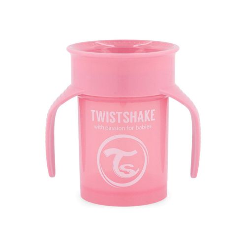 Tasse D'apprentissage 360° Rose 230 Ml De Twistshake