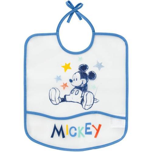 Baby Calin - Bavoir Imperméable Avec Poche Mickey - 6 Mois