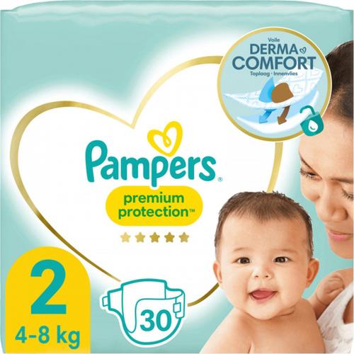 Pampers Couches Premium Protection New Baby, Taille 2 Mini - Pack 30