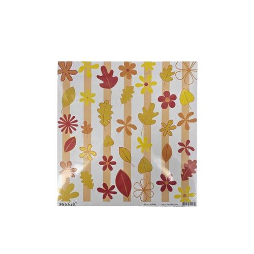 10 Feuilles De Papier - Scrapbooking - Thème Automne - 30,5 X 30,5 Cm - Erica