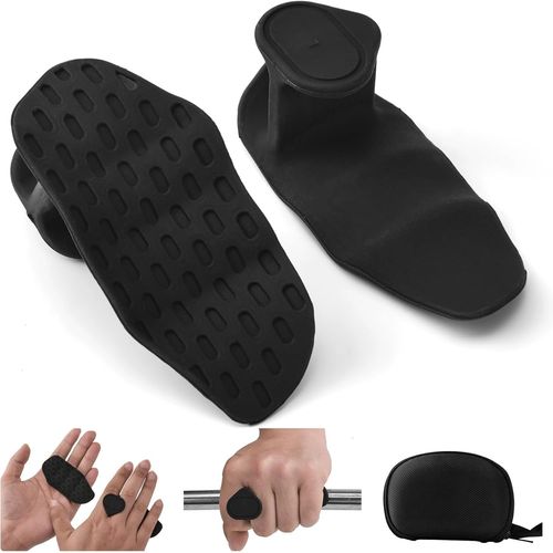 Meimieshop-1 Paire Protection Main Musculation,Poignées De Gym Ergonomiques En Caoutchouc,Gants D'entraînement Alternatifs Gym Grip Pour Une Prise Maximale